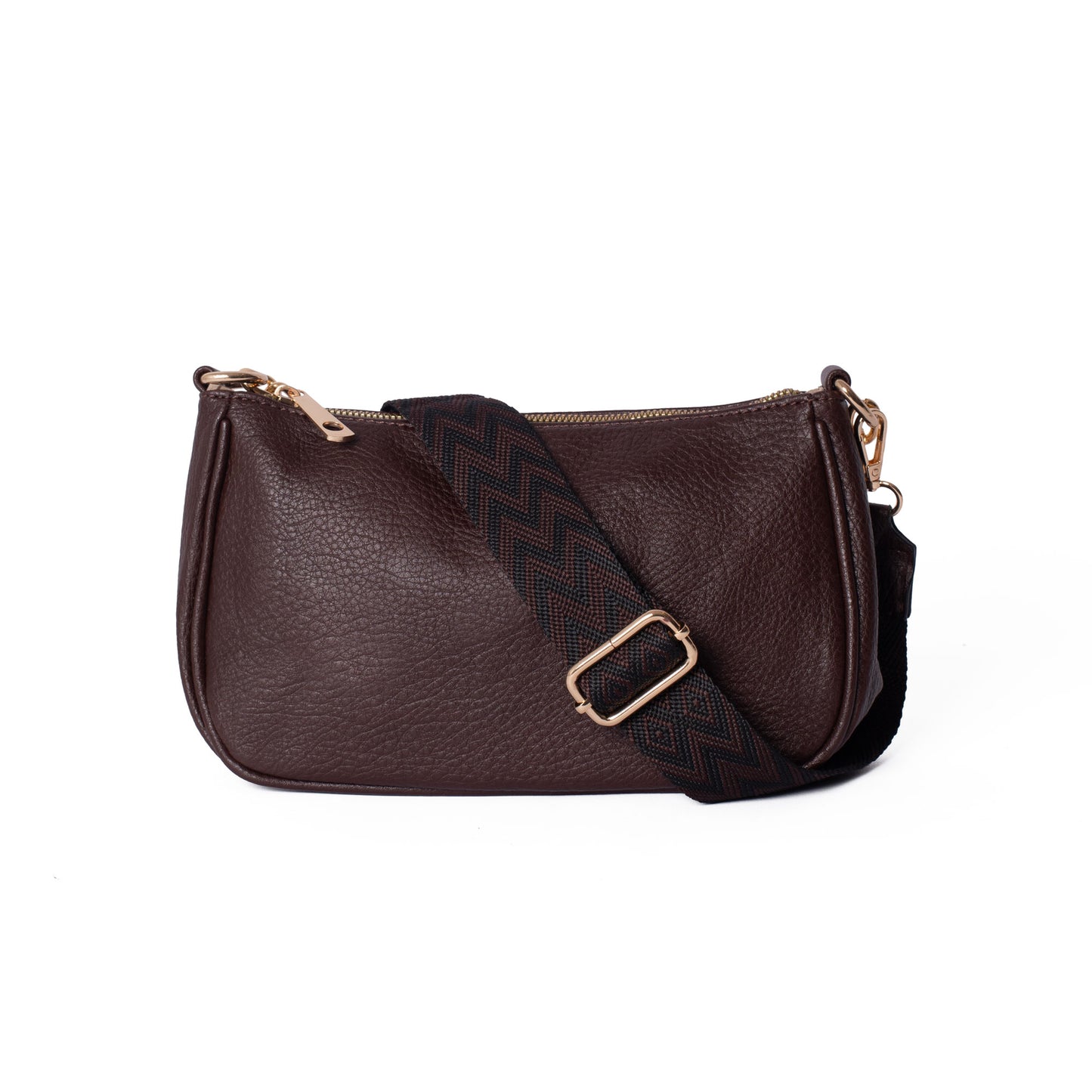 NEW! Brown Chain Shoulder Bag