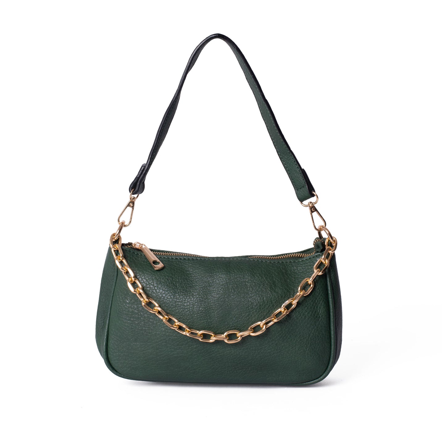 NEW! Green Chain Shoulder Bag